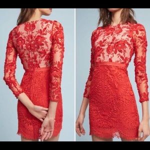 Monique Lhuilluer  RED Dress